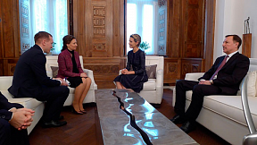 Children's Rights Commissioner for the President of the Russian Federation Anna Kuznetsova visits Syria 