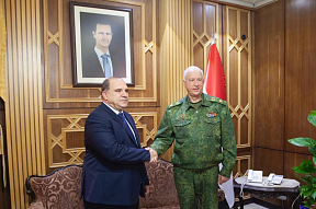 The Chairman of the Investigative Committee of Russia Mr.Alexander Bastrykin visits Damascus